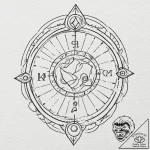 Tattoo sketch a zodiac symbol as a dynamic, a… – tattoo sketch (№1752672787_0, 16.07.2025 13:33) — tattoovalue.net