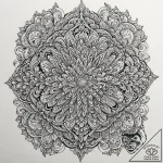 Tattoo design a solid block of ice, unyieldin… – tattoo sketch (№1752674976_0, 16.07.2025 14:09) — tattoovalue.net