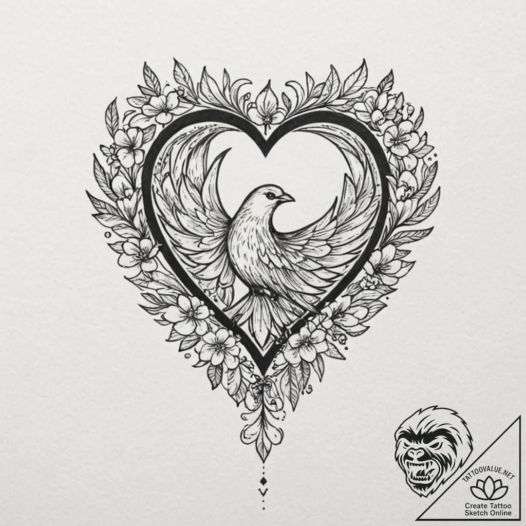 Tattoo design: a stylized geometric pattern o... - tattoo sketch (№1752678802_0, 16.07.2025 15:13) — tattoovalue.net