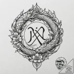 98. tattoo sketch: “bereginya” rune with a sm… – tattoo sketch (№1752679505_0, 16.07.2025 15:25) — tattoovalue.net