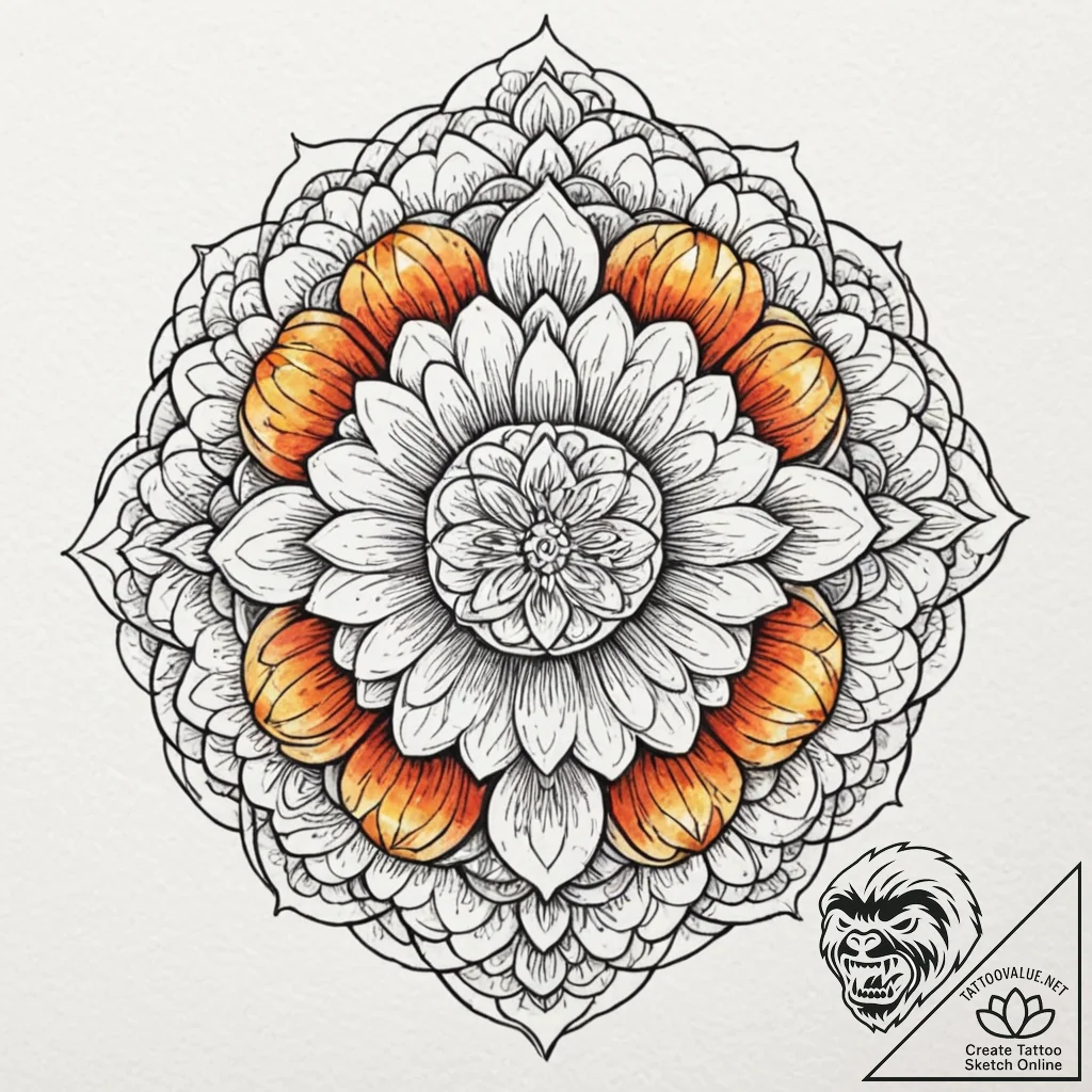 Tattoo sketch a cluster of birth flowers for... - tattoo sketch (№1752679661_0, 16.07.2025 15:27) — tattoovalue.net