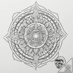 Tattoo design a combat helmet with a single,… – tattoo sketch (№1752684986_0, 16.07.2025 16:56) — tattoovalue.net