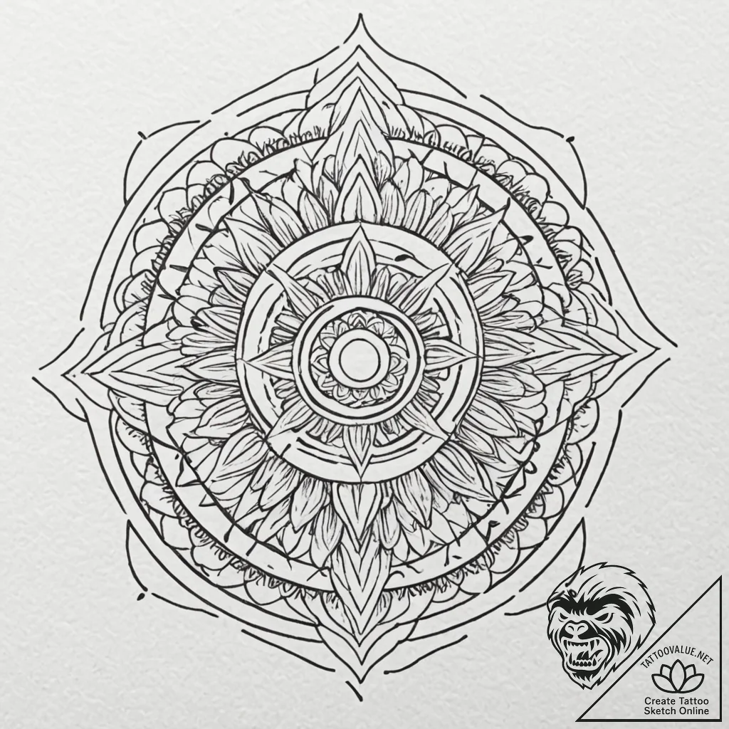 Tattoo design a combat helmet with a single,... - tattoo sketch (№1752684986_0, 16.07.2025 16:56) — tattoovalue.net
