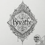 Tattoo sketch a word that represents a person… – tattoo sketch (№1752685718_0, 16.07.2025 17:08) — tattoovalue.net