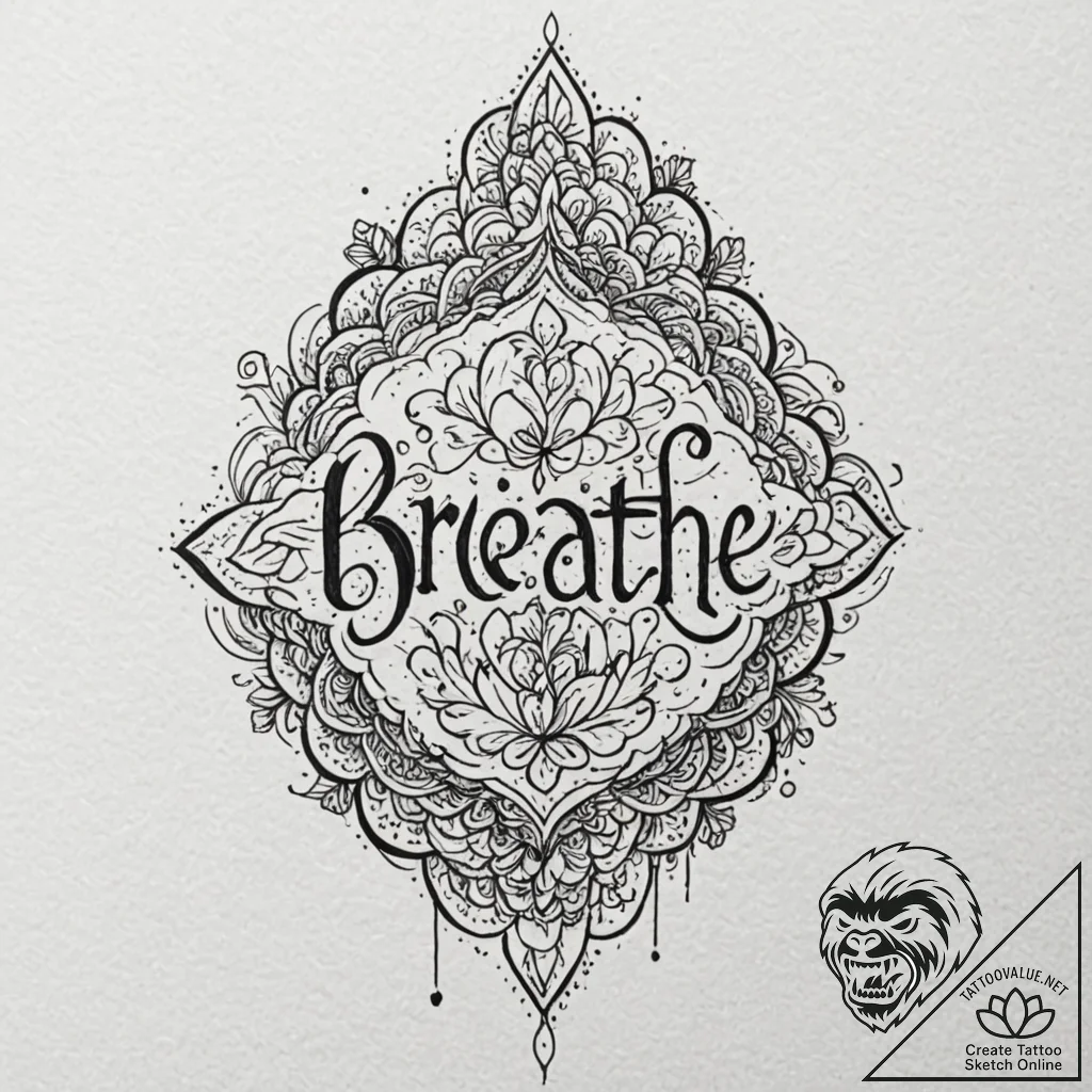 Tattoo sketch a word that represents a person... - tattoo sketch (№1752685718_0, 16.07.2025 17:08) — tattoovalue.net