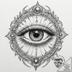 Tattoo sketch a realistic zodiac animal’s eye… – tattoo sketch (№1752687685_0, 16.07.2025 17:41) — tattoovalue.net