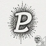 Tattoo sketch a subtle ‘1 up’ symbol linework… – tattoo sketch (№1752690045_0, 16.07.2025 18:20) — tattoovalue.net