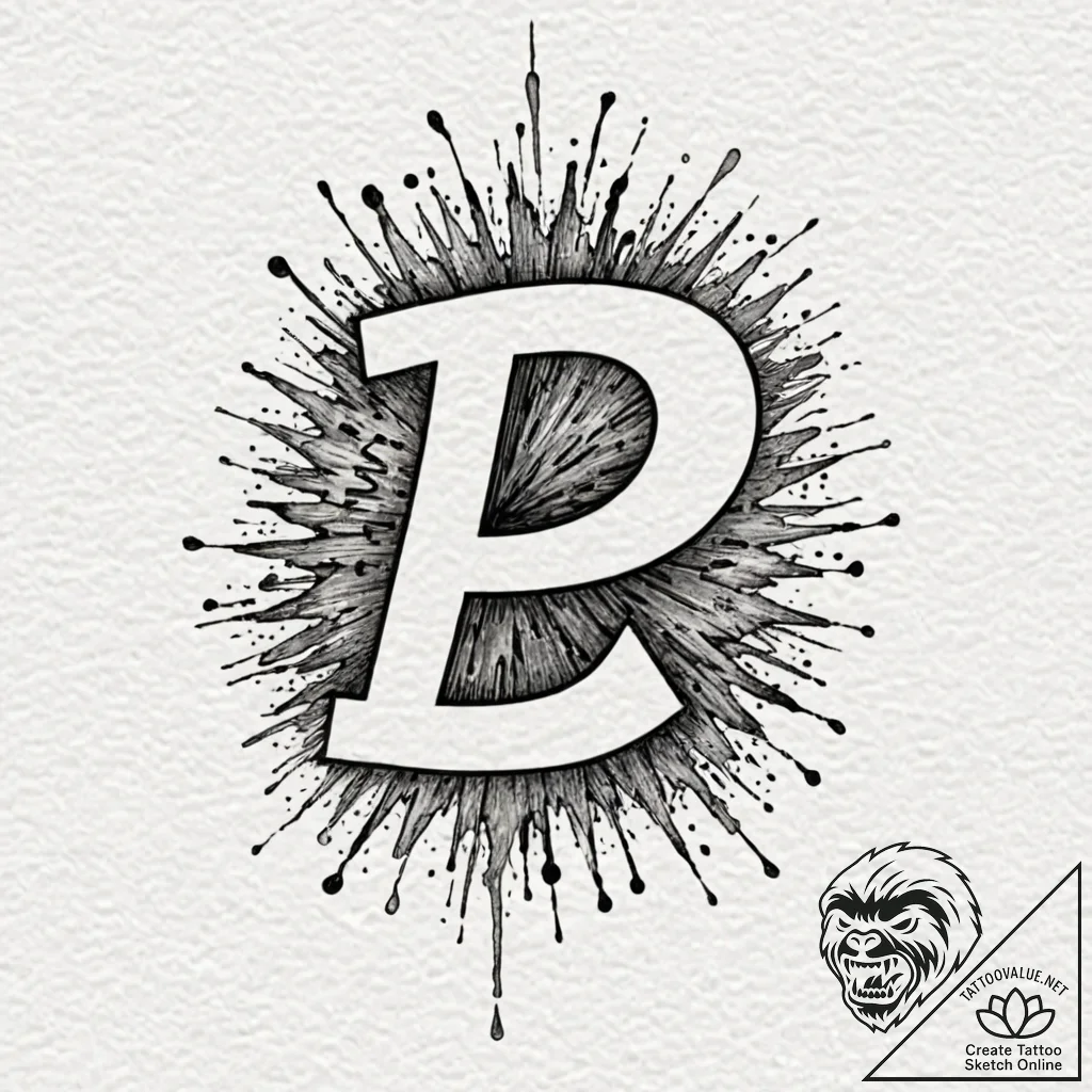 Tattoo sketch a subtle '1 up' symbol linework... - tattoo sketch (№1752690045_0, 16.07.2025 18:20) — tattoovalue.net