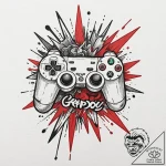 р“сђсѓрїрїр° 9: gaming quotes & text-based (р… – tattoo sketch (№1752692399_0, 16.07.2025 18:59) — tattoovalue.net