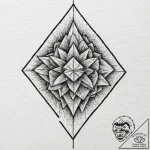 Tattoo sketch a subtle symbol of logic and re… – tattoo sketch (№1752693128_0, 16.07.2025 19:12) — tattoovalue.net