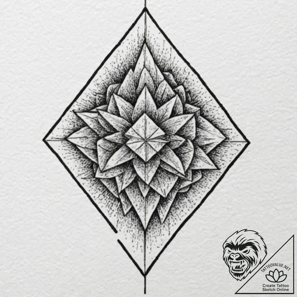 Tattoo sketch a subtle symbol of logic and re... - tattoo sketch (№1752693128_0, 16.07.2025 19:12) — tattoovalue.net