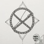 Tattoo sketch an infinity symbol made of two… – tattoo sketch (№1752693367_0, 16.07.2025 19:16) — tattoovalue.net