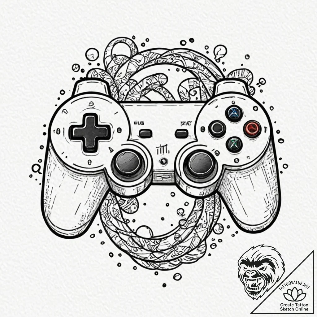 Tattoo design a winner's medal with a stylize... - tattoo sketch (№1752694007_0, 16.07.2025 19:26) — tattoovalue.net