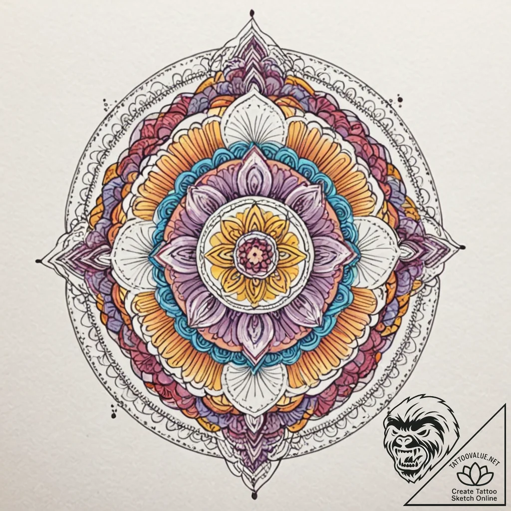 Croissant, artistic tattoo sketch, geometric... - tattoo sketch (№1752694168_0, 16.07.2025 19:29) — tattoovalue.net