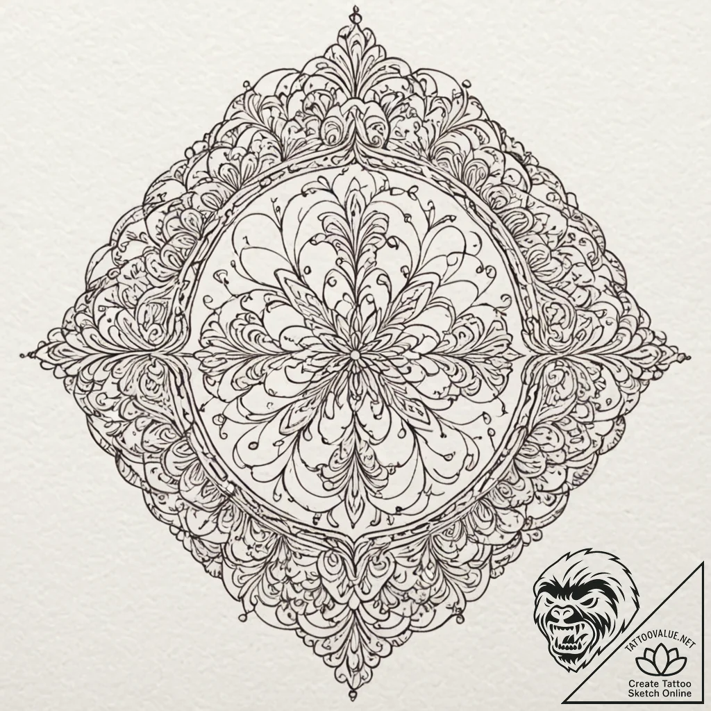 Tattoo design a single, tiny dot or a minimal... - tattoo sketch (№1752696659_0, 16.07.2025 20:10) — tattoovalue.net