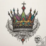 р“сђсѓрїрїр° 23: рљрѕсђрѕрѕрѕс‹рµ рё р¦р°сђсѓ… – tattoo sketch (№1752702299_0, 16.07.2025 21:44) — tattoovalue.net