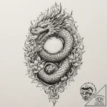 Tattoo sketch a medieval gauntlet holding a g… – tattoo sketch (№1752704254_0, 16.07.2025 22:17) — tattoovalue.net