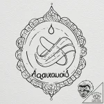 Tattoo sketch “i know” text for aquarius, wit… – tattoo sketch (№1752711161_0, 17.07.2025 00:12) — tattoovalue.net