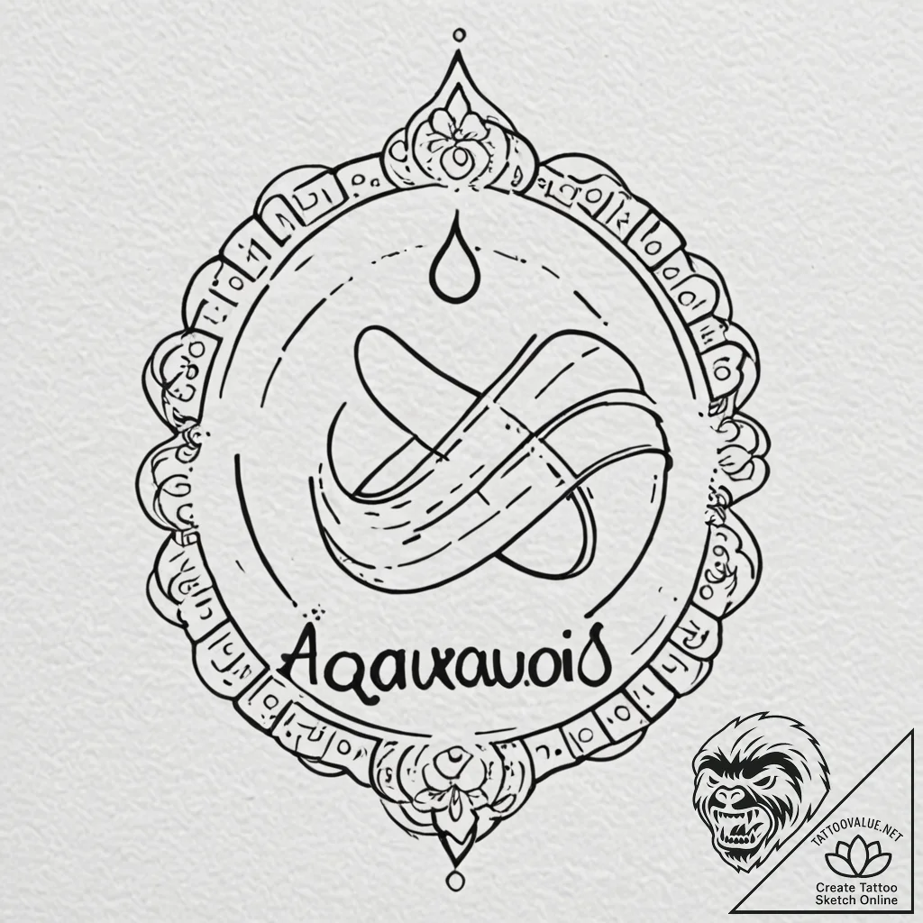 Tattoo sketch "i know" text for aquarius, wit... - tattoo sketch (№1752711161_0, 17.07.2025 00:12) — tattoovalue.net
