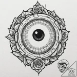 137. (2001: a space odyssey) a dotwork tattoo… – tattoo sketch (№1752712409_0, 17.07.2025 00:33) — tattoovalue.net