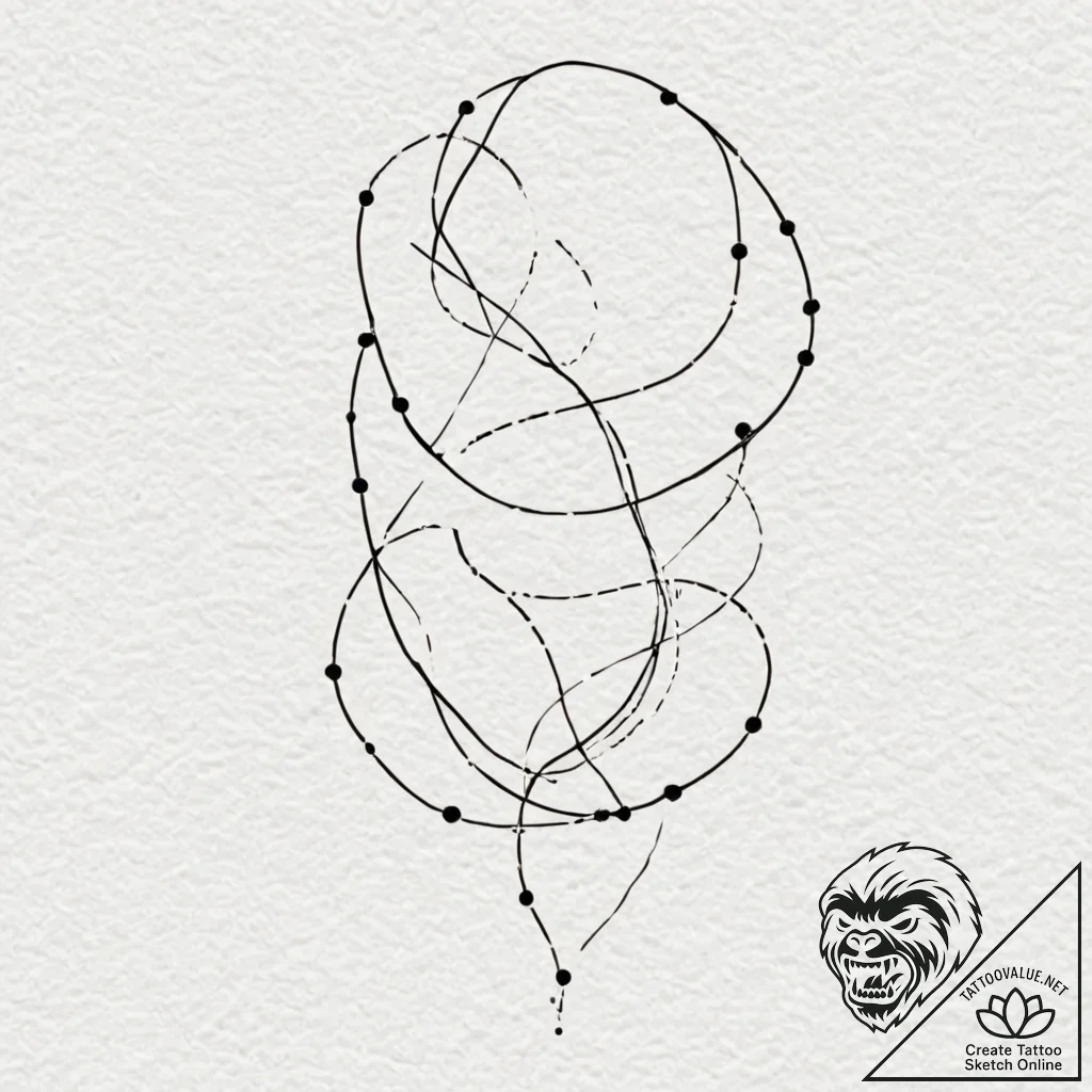 Tattoo sketch a delicate collarbone emphasize... - tattoo sketch (№1752715735_0, 17.07.2025 01:28) — tattoovalue.net