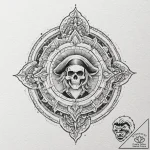 A watercolor sketch of the mysterious fog fro… – tattoo sketch (№1752716119_0, 17.07.2025 01:35) — tattoovalue.net