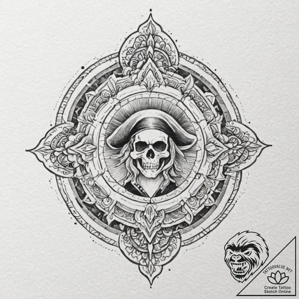A watercolor sketch of the mysterious fog fro... - tattoo sketch (№1752716119_0, 17.07.2025 01:35) — tattoovalue.net