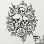 Tattoo design a quote about inner beauty or s… – tattoo sketch (№1752716579_0, 17.07.2025 01:42) — tattoovalue.net