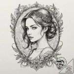 A watercolor tattoo of the main character fro… – tattoo sketch (№1752719616_0, 17.07.2025 02:33) — tattoovalue.net