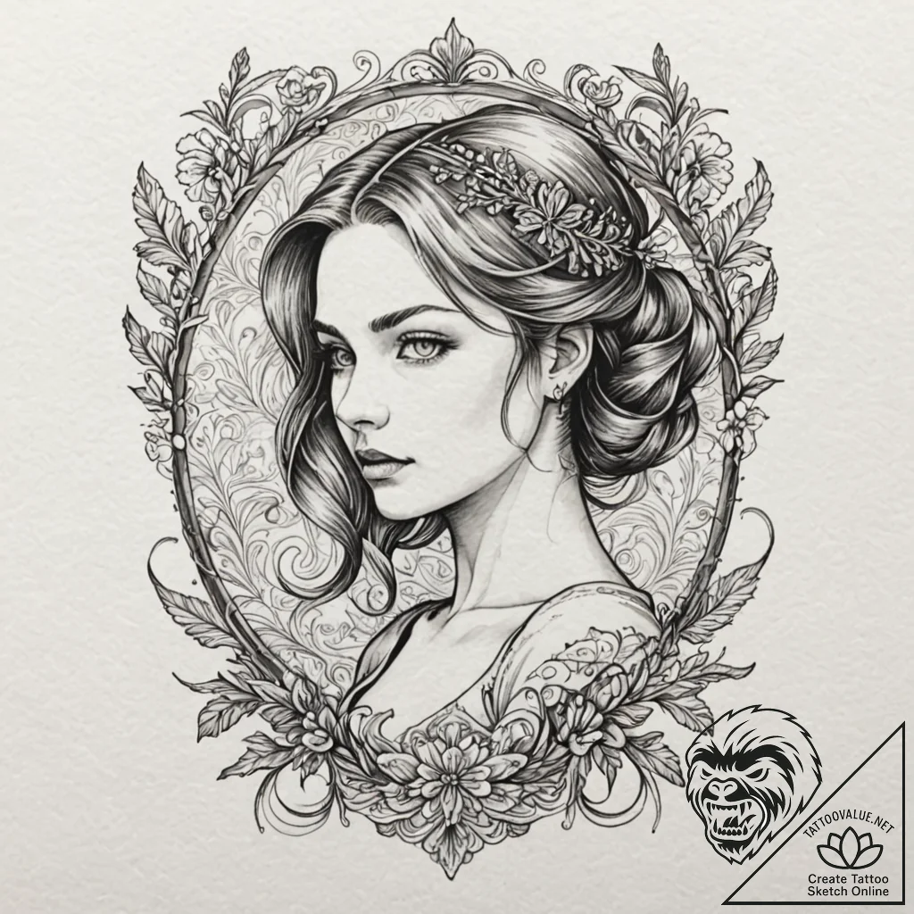 A watercolor tattoo of the main character fro... - tattoo sketch (№1752719616_0, 17.07.2025 02:33) — tattoovalue.net