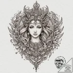 р“сђсѓрїрїр° 7: mythological & archetypal (рњ… – tattoo sketch (№1752721450_0, 17.07.2025 03:04) — tattoovalue.net