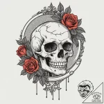 A minimalist tattoo of the bride’s hit list f… – tattoo sketch (№1752728671_0, 17.07.2025 05:04) — tattoovalue.net