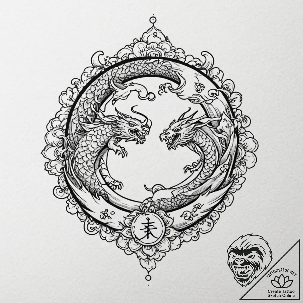 Tattoo sketch a minimalist representation of... - tattoo sketch (№1752730671_0, 17.07.2025 05:37) — tattoovalue.net