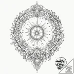 Tattoo design a single feather or leaf that s… – tattoo sketch (№1752731387_0, 17.07.2025 05:49) — tattoovalue.net