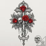 Tattoo sketch an ancient egyptian ‘ankh’ for… – tattoo sketch (№1752732512_0, 17.07.2025 06:08) — tattoovalue.net