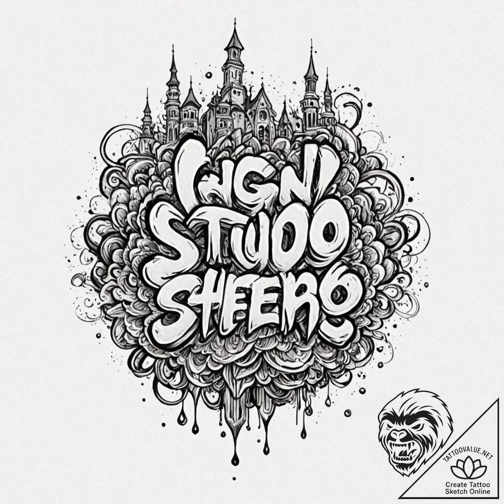 Tattoo sketch a subtle "mist" or "fog" effect... - tattoo sketch (№1752732910_0, 17.07.2025 06:15) — tattoovalue.net