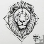 Tattoo sketch a geometric interpretation of a… – tattoo sketch (№1752734667_0, 17.07.2025 06:44) — tattoovalue.net