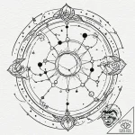 Tattoo sketch a constellation formed by the b… – tattoo sketch (№1752735137_0, 17.07.2025 06:52) — tattoovalue.net