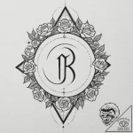 66. tattoo sketch: the rune “alatyr,” depicte… – tattoo sketch (№1752736529_0, 17.07.2025 07:15) — tattoovalue.net