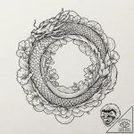 A sketch of janet from the good place, “not a… – tattoo sketch (№1752737464_0, 17.07.2025 07:31) — tattoovalue.net