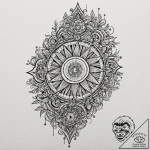 Tattoo sketch a tactical flashlight beam cutt… – tattoo sketch (№1752737542_0, 17.07.2025 07:32) — tattoovalue.net