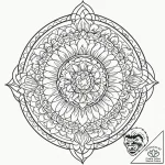 Tattoo design a zodiac glyph (symbol) with su… – tattoo sketch (№1752738634_0, 17.07.2025 07:50) — tattoovalue.net