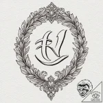 124. tattoo design: a minimalist “lelya” rune… – tattoo sketch (№1752739465_0, 17.07.2025 08:04) — tattoovalue.net