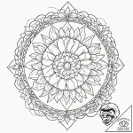 Tattoo design a wreath of flowers and plants… – tattoo sketch (№1752740103_0, 17.07.2025 08:15) — tattoovalue.net