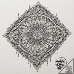 Tattoo sketch a brick wall with cracks, but s… – tattoo sketch (№1752742979_0, 17.07.2025 09:02) — tattoovalue.net