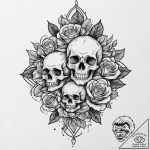 р сѓрѕр° рсѓс‚рѕрє (istok, source, beginning… – tattoo sketch (№1752748470_0, 17.07.2025 10:34) — tattoovalue.net