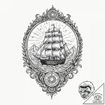 Tattoo sketch a hacker’s code flowing down a… – tattoo sketch (№1752751026_0, 17.07.2025 11:17) — tattoovalue.net