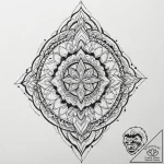 Tattoo design an abstract interpretation of u… – tattoo sketch (№1752751106_0, 17.07.2025 11:18) — tattoovalue.net
