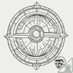 24. dotwork tattoo design of the death star,… – tattoo sketch (№1752753820_0, 17.07.2025 12:03) — tattoovalue.net
