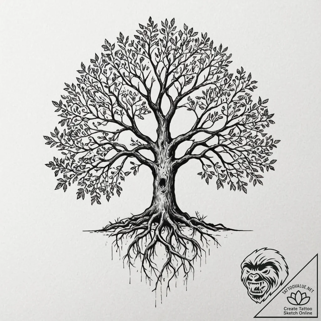 р“сђсѓрїрїр° 2: р”рµсђрµрісњсџ, рљрѕсђрѕрё рё... - tattoo sketch (№1752756130_0, 17.07.2025 12:42) — tattoovalue.net